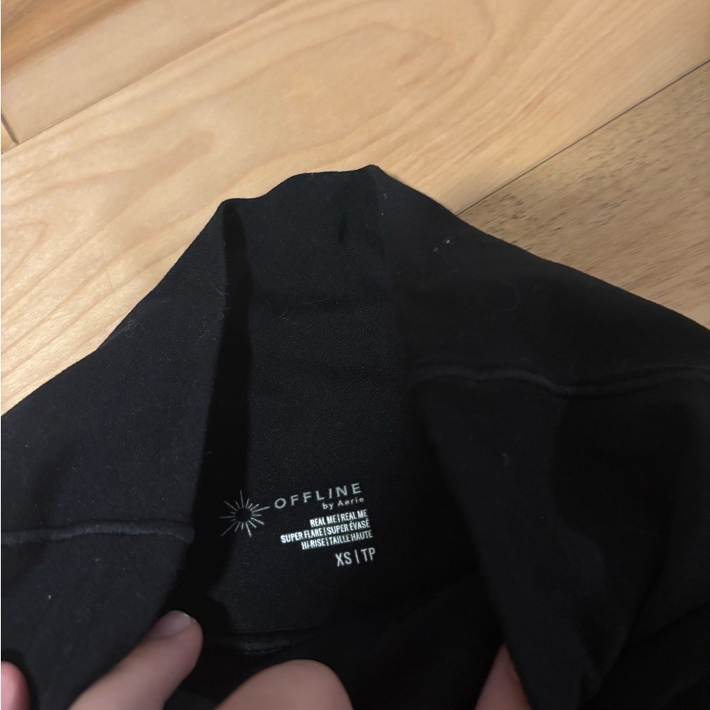 Black OFFLINE by Aerie Hoodie